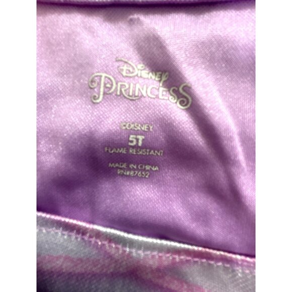 Disney Princess Toddler Girls Night Gown Rapunzel Purple Multi Size 5 - Picture 4 of 6